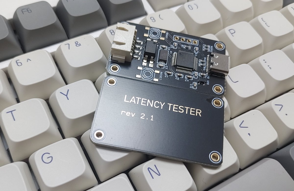 NVNT_R's tweet image. RAKKA Latency Tester! A competitor to @NVIDIA LDAT but specifically made for testing mice and keyboards. 

Will be testing it to see how it compares! Runs on an STM32!

#nvidia #ldat #gamingmice #mouse #keyboard #mechanicalkeyboard #mechkeys