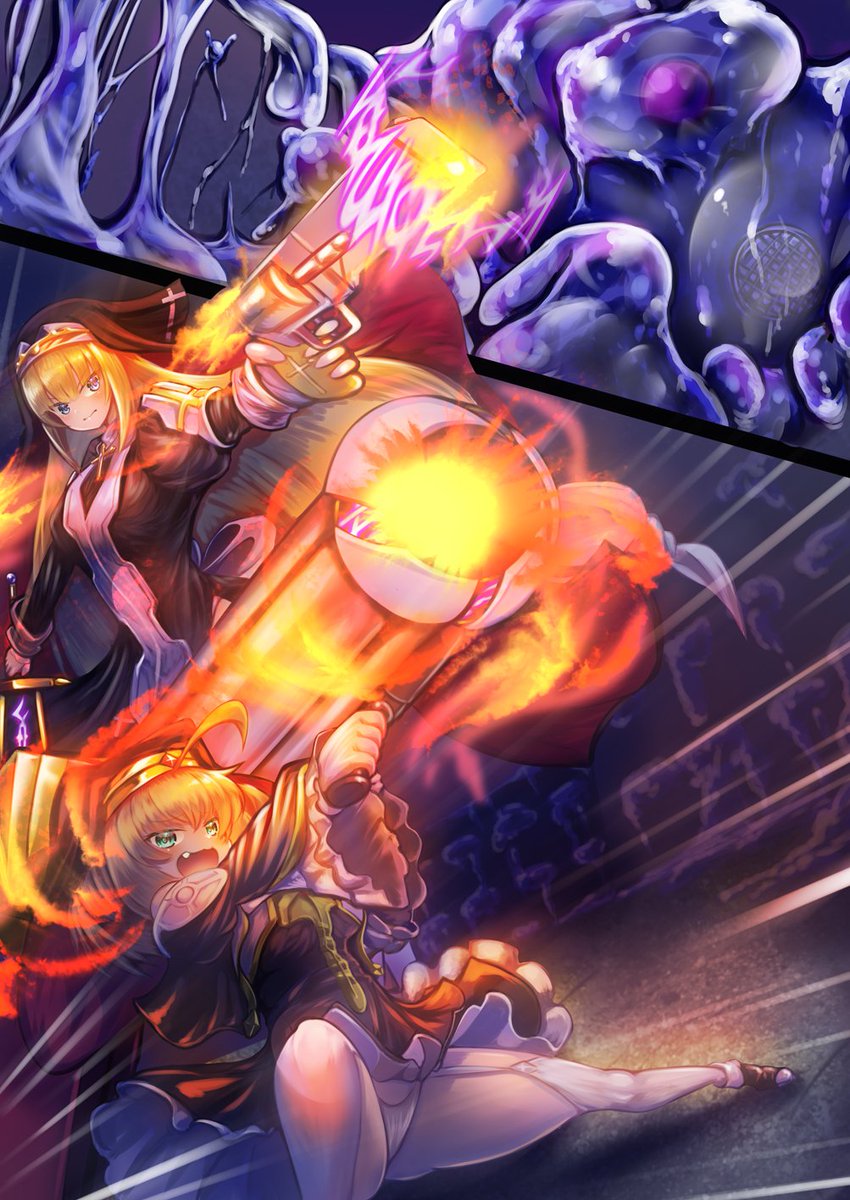 今月もシャルロットちゃんフィーバーである😋
 #今月描いた絵を晒そう 