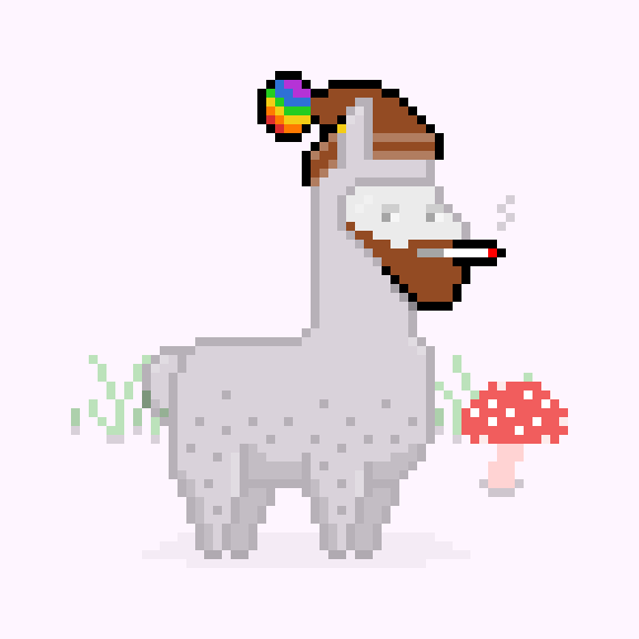 Unusual SollamasNFT `Khalon, the Smiling` bought for 0.69 SOL ($16.82 USD). #sollamas #solana