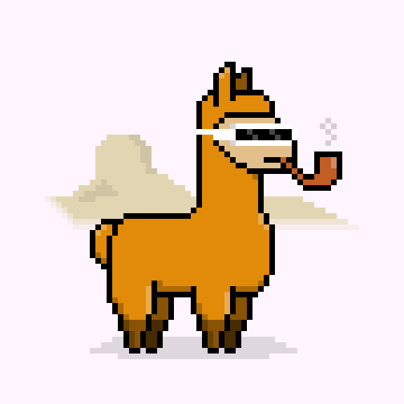 Epic SollamasNFT `Zaliyah, the Unsightly` bought for 0.64 SOL ($15.59 USD). #sollamas #solana