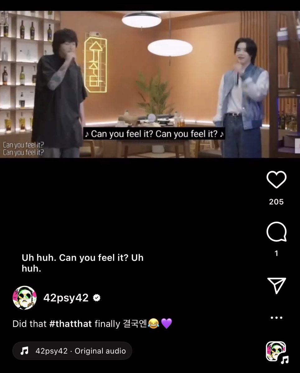 AureliaOT7's tweet photo. HAHAHHA PSY POSTED JUNGKOOK ON SUCHWITA DOING THAT THAT ON HIS IG https://t.co/dH41gu3XQ2