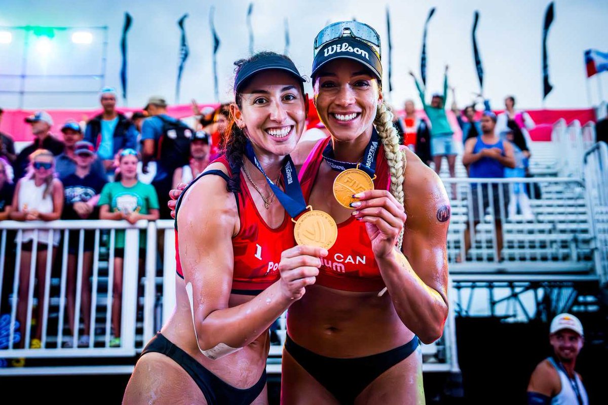 #BeachProTour Gold medal! / médaille d'or 🥇🇨🇦