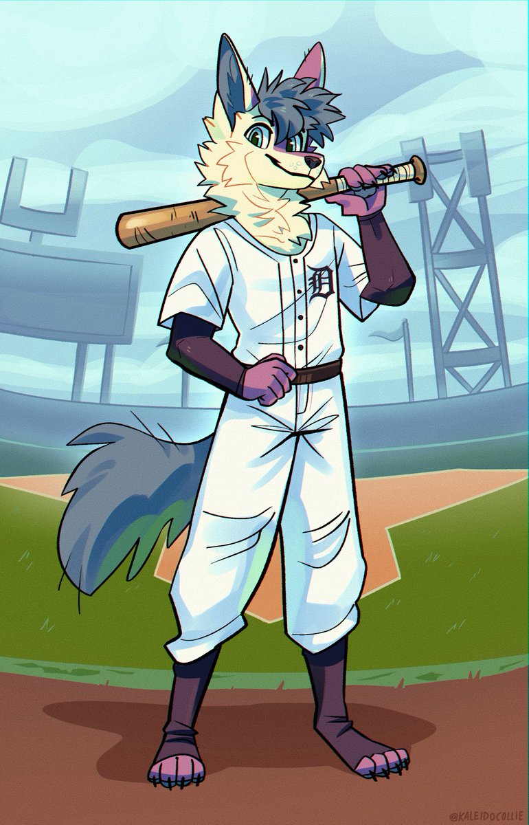 KaleidoCollie's tweet photo. commission. go my favorite sports team https://t.co/rR6VSqu6Qx