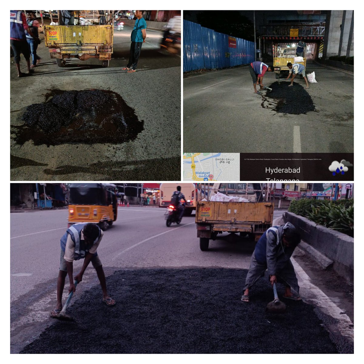 Malakpet Traffic PS tweet media