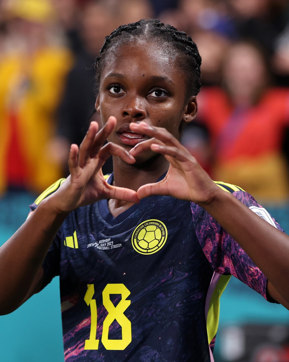 FIFAWWC's tweet photo. 🫶🇨🇴

@Linda__caicedo | #FIFAWWC https://t.co/zGkVALygRI