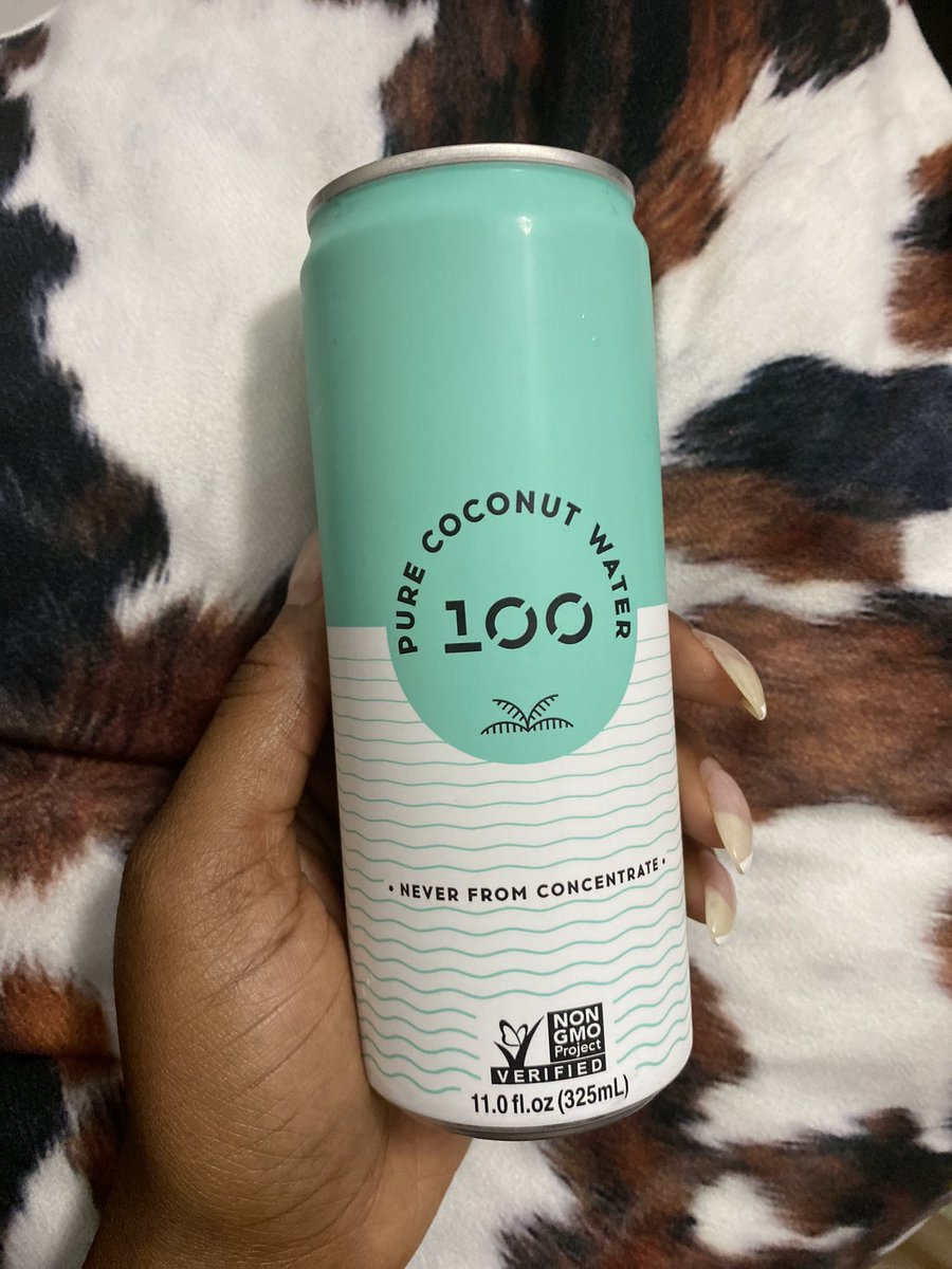 shaywanda's tweet photo. My new addiction! This is sooo good😋. I drank 4 in one day 🫢😝.  @100_coconuts https://t.co/Gzdiy0LTzK