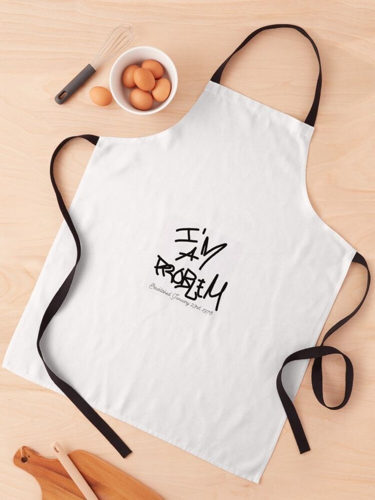 IG730GOTBARS's tweet photo. I even have something for people that's a problem in the #kitchen My #imaproblem #Aprons for #chefs 👩🏿‍🍳 and other products from my black and white line. All available now.
https://t.co/iALhBjy6JN 

#redbubbleartistshops #redbubbleartists #RBANDME #Redbubble #findyourthing https://t.co/vSqEXEZFoh