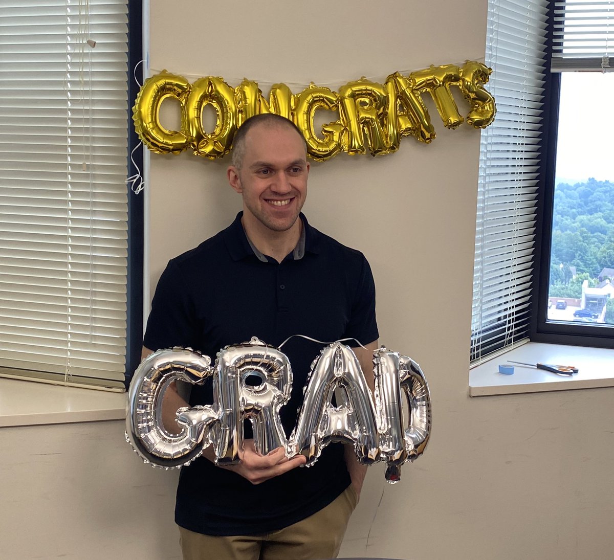 tanninschmidt's tweet photo. Congrats to Dr. Tanguay! Outstanding PhD defense this past week at #UConnHealth. #PRG4 and bone! Proud and grateful to be his mentor, and big things to come for him as a PostDoc at #Yale. https://t.co/YlY0tRvQVL