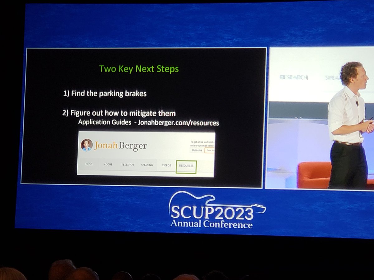 dforthof's tweet photo. Great opening keynote to kick off the Society of College and University Planners national conference at the Huntington Convention Center in the CLE! Jonah Berger delivered an awesome opening message. https://t.co/2p7W3o7JA6