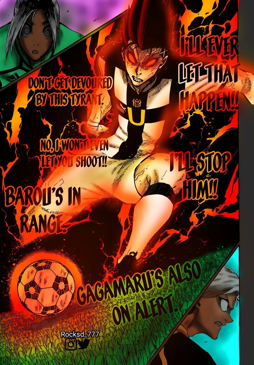 Rocksd_777's tweet photo. barou be gona shot 💥
Color manga blue lock chapter 227
Don't forget follow me ok👍
#BlueLock227
#bluelockfanart #bluelock #bllk #bllk227 #football #Footballplayer #mangacoloring #mangatwt #mangaart #bluelockcolor https://t.co/7HiM7UNf10