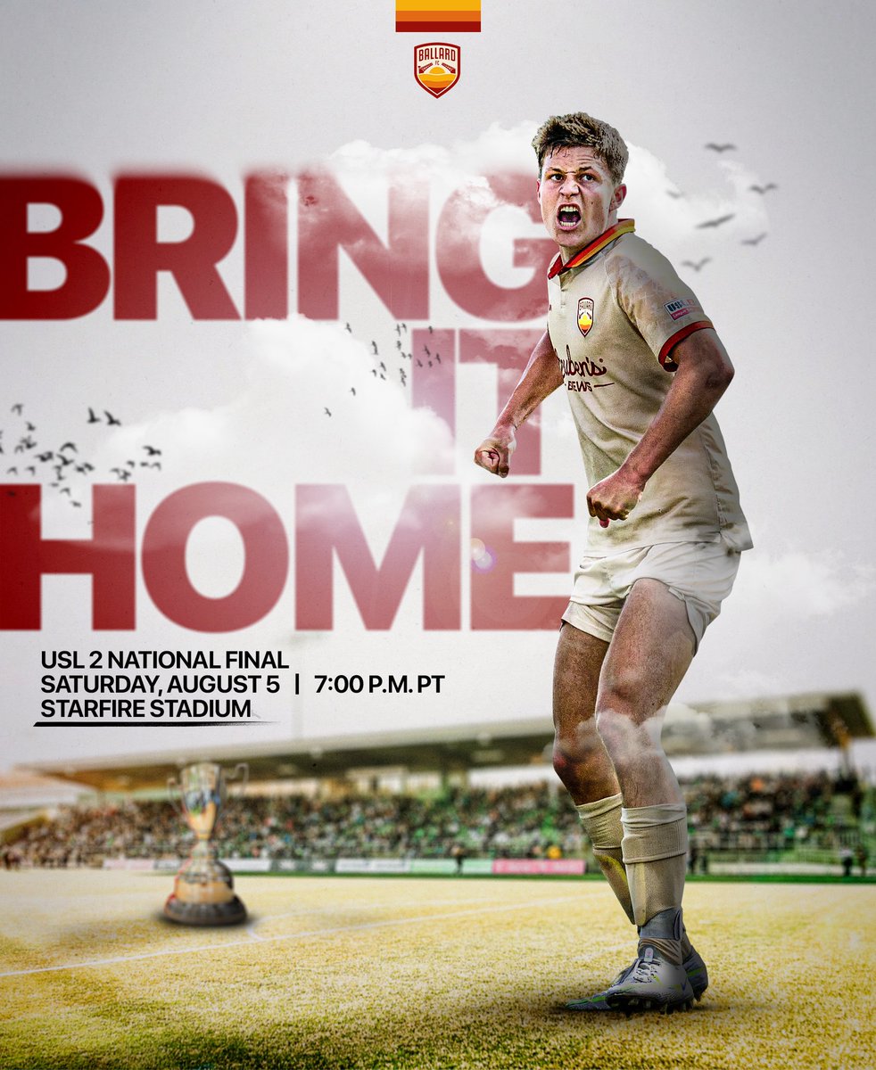 The @uslleaguetwo final is coming home to the PNW as we take on <a href="/LionsbridgeFC/">Lionsbridge FC</a>!

Stay tuned for 🎟️ ticket info.

We are thrilled to host the league final in Historic Starfire Stadium, host of <a href="/SoundersFC/">Seattle Sounders FC</a> US Open Cup matches, <a href="/SeawolvesRugby/">Seattle Seawolves Rugby</a>, and much more!

Let's pack Starfire!