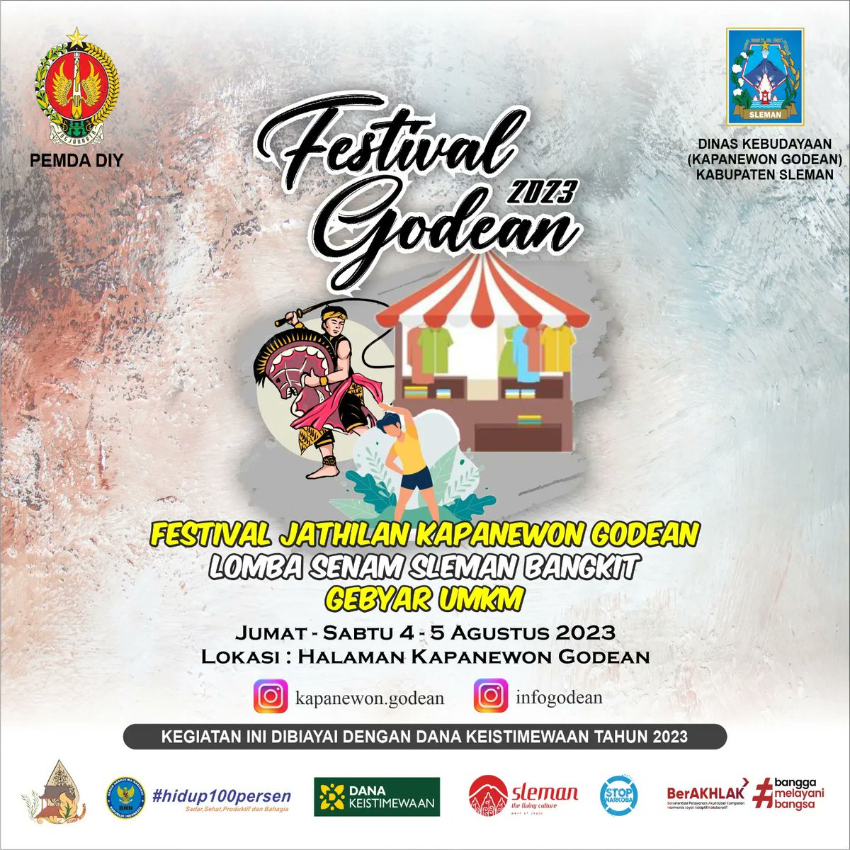halosleman's tweet photo. FESTIVAL GODEAN ..
Ayo njathil... #jathilansleman #eventsleman https://t.co/MUxjiWEHVS