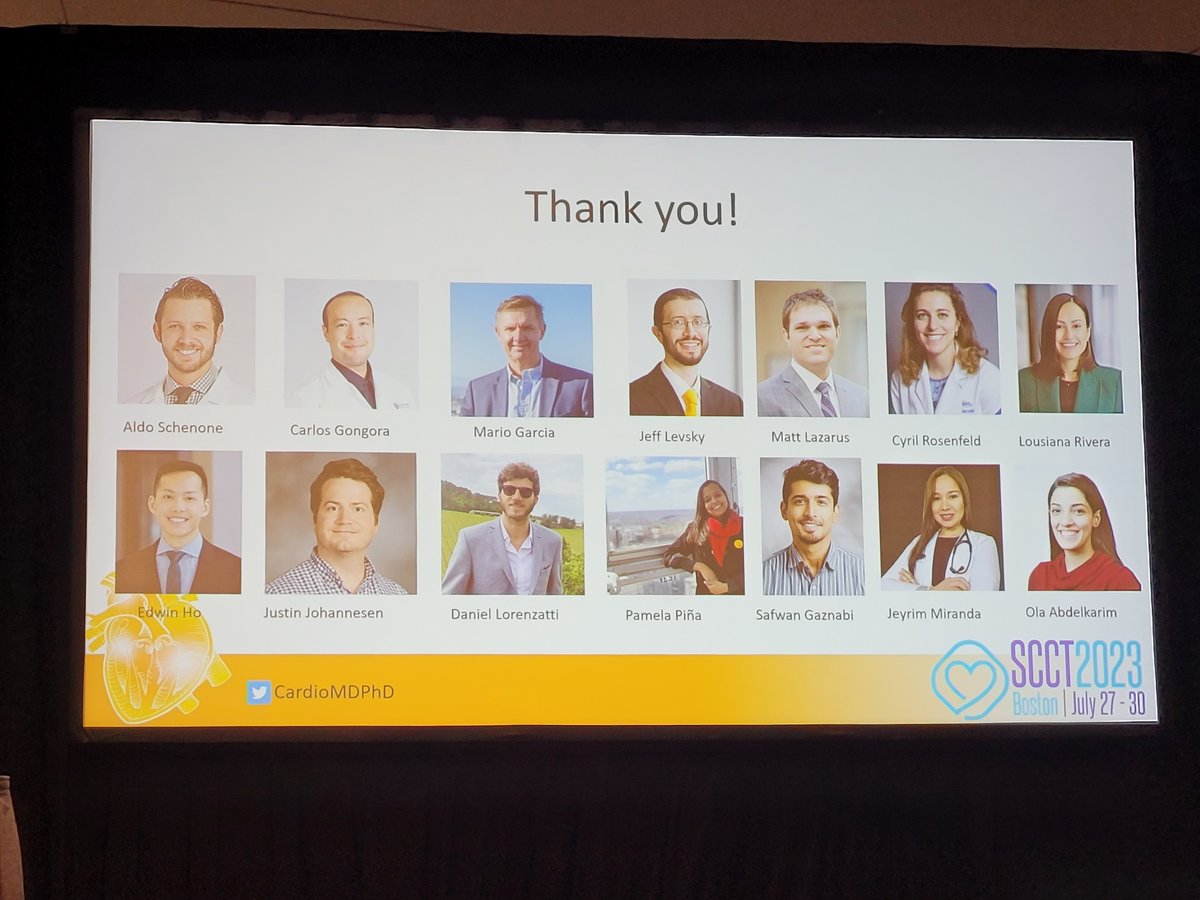 Gaznabi (@sgaznabi) on Twitter photo Amazing turn out at this year's #SCCT2023 in Boston!
Had a great time learning from all the speakers, joining new colleagues, and reconnecting with cofellows & mentors from <a href="/UCNSCards/">UCNSCardsFellows</a> <a href="/MonteHeart/">Montefiore Heart</a> #YesCCT
(and eating far too many lobster rolls 🦞) Amazing turn out at this year's #SCCT2023 in Boston!
Had a great time learning from all the speakers, joining new colleagues, and reconnecting with cofellows & mentors from <a href="/UCNSCards/">UCNSCardsFellows</a> <a href="/MonteHeart/">Montefiore Heart</a> #YesCCT
(and eating far too many lobster rolls 🦞)