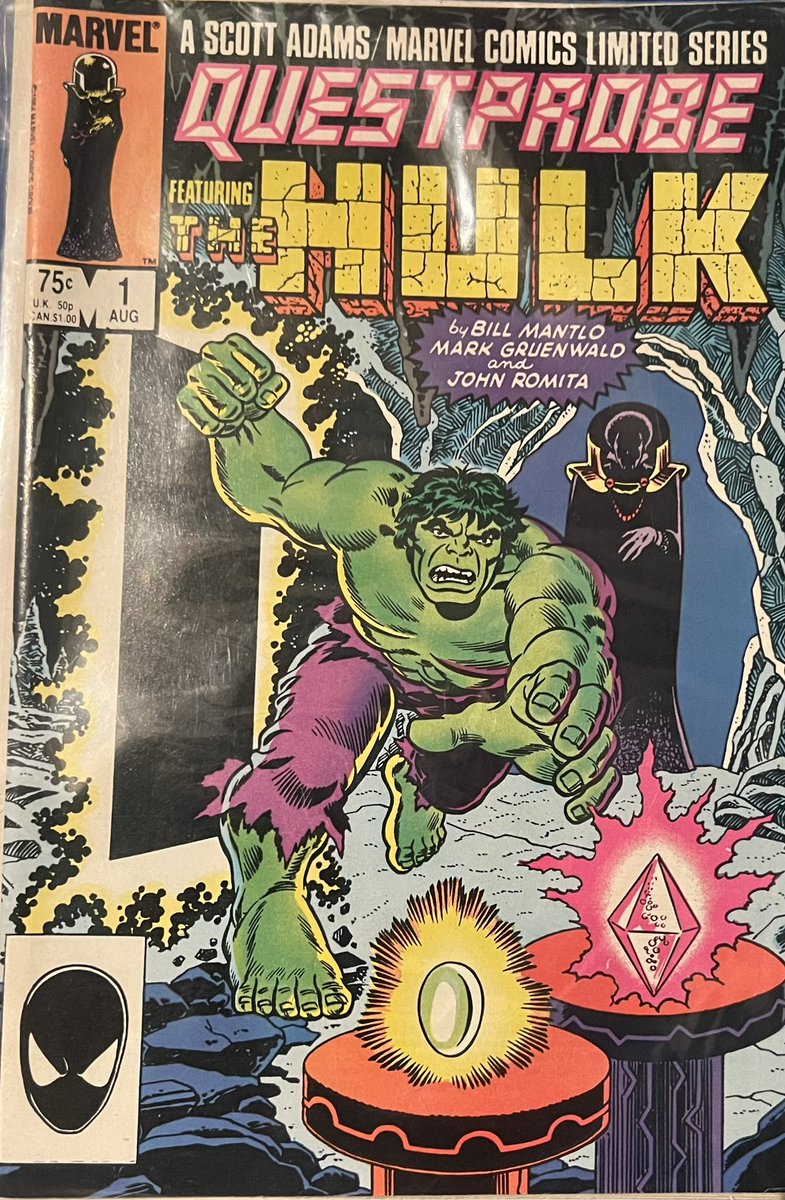 MyComicBookCol1's tweet photo. #050 of My Boxed Collection: Questprobe #1: Marvel Comics: 1984: Artists: George Roussos, Mark Gruenwald, Joe Rosen. @allthingshulk @Hulk @MarvelStudios #TheHulk #Questprobe https://t.co/xoaaTEyFl6
