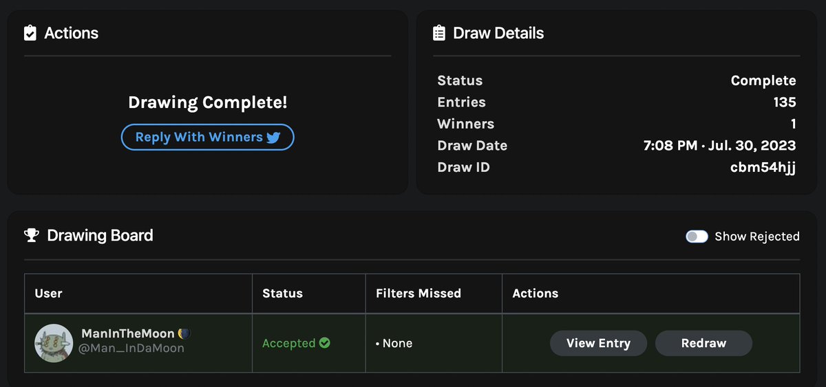 EverNetworkERC's tweet image. Our Giveaway is over💰

Thanks to 135 participants! Keep posted as the next GA will go live today!

Congrats to @Man_InDaMoon please DM us so we can send over the Brawlerbear🔥