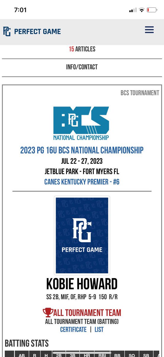 Working hard this summer. <a href="/MSUEaglesBsball/">Morehead State Baseball</a> <a href="/EKUBaseball/">EKU Baseball</a> <a href="/KentuckyCanes/">Canes Kentucky Recruiting</a> <a href="/CanesKentucky/">Canes Kentucky</a> <a href="/PRP_Baseball/">PRP Baseball</a> @PBRKentucky <a href="/PerfectGameUSA/">Perfect Game USA</a>