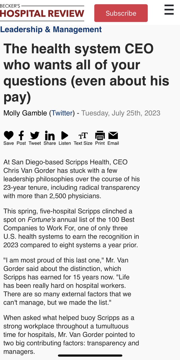 This is leadership. Bummer it’s so rare. 
beckershospitalreview.com/hospital-manag…
