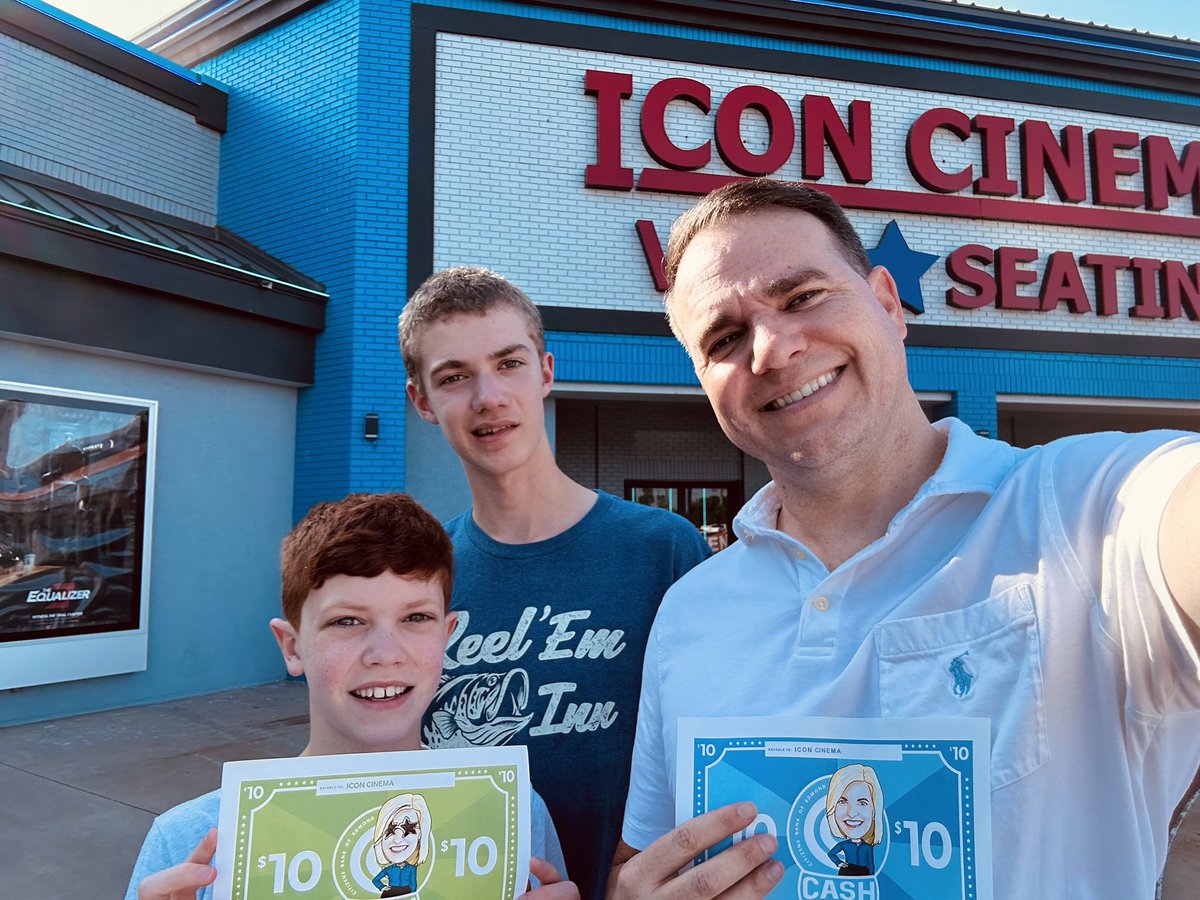randyjgrau's tweet image. Hit Icon Cinema in Edmond this weekend with a little #cashmob action thanks to @CitizensEdmond