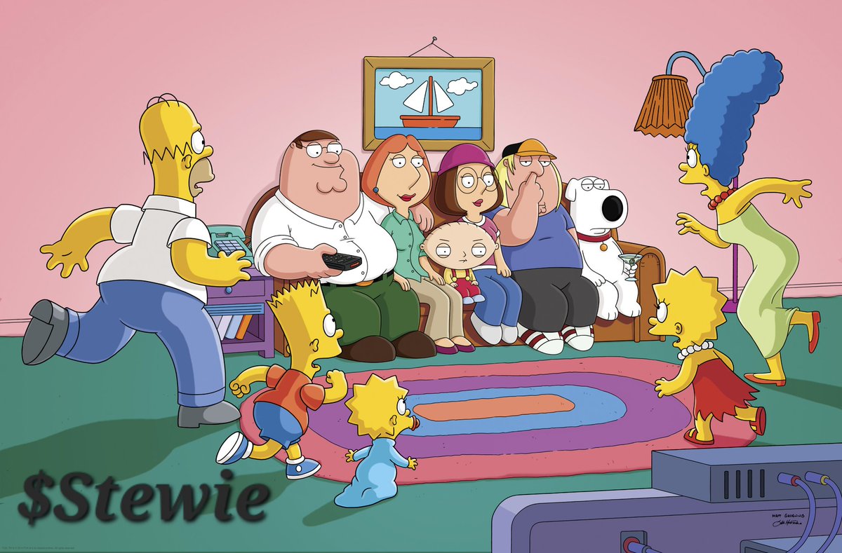 jeffoglesby20's tweet photo. I'm telling you The Simpson have predicted a lot of things,  looks like they are going after them some $Stewie Token. 
@Stewie_Token @StewieMod @Degenorblock @dgayton30 @fatdogs3 @Cobratate https://t.co/1P36RuHq5Q