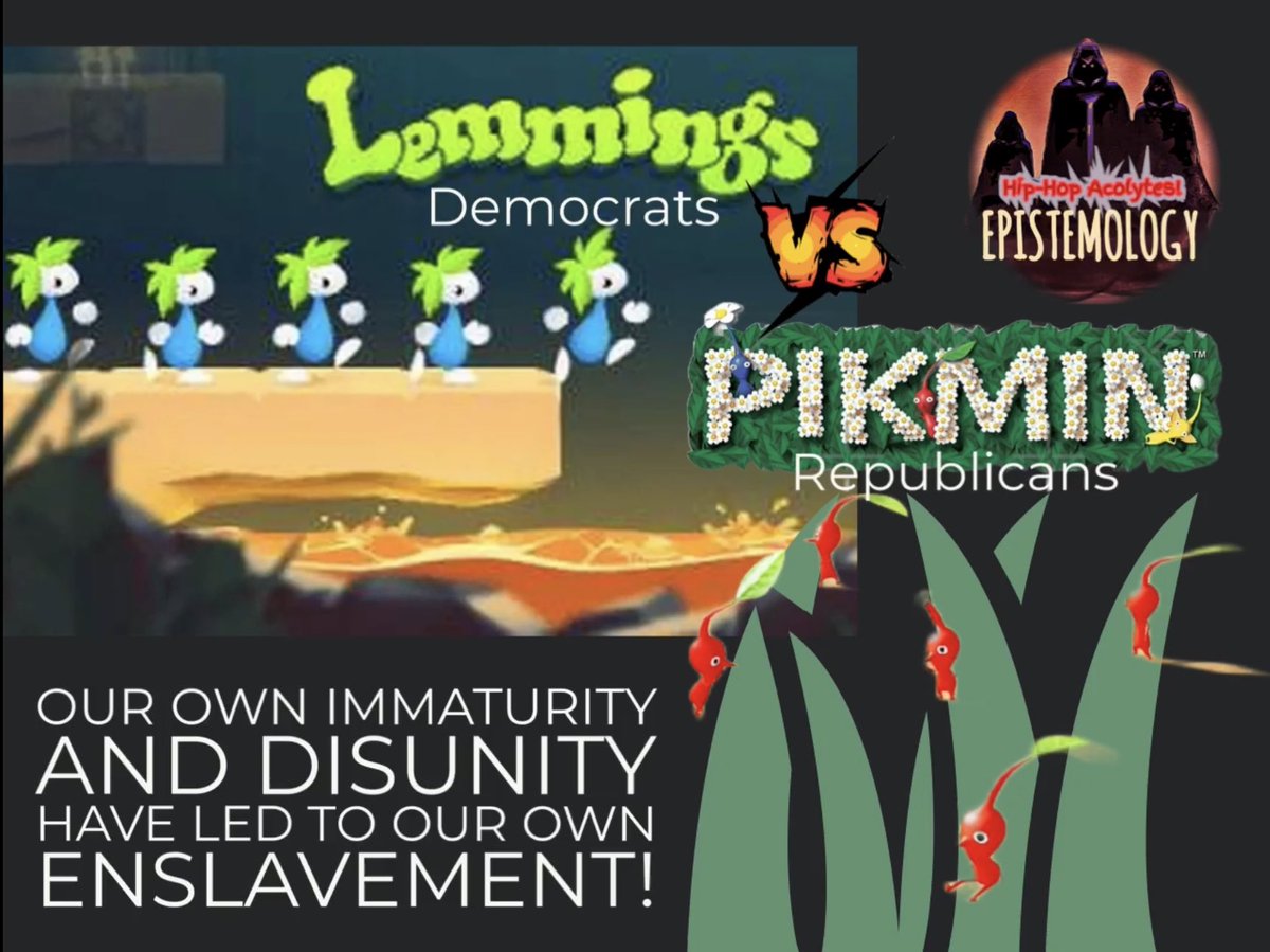 VoloTautology's tweet image. #DeyChanged #TwitterToX #CultureVultures #HiphopKulture #WordWarX #AndroidVSiApple #DemocratVsRepublican #LemmingsVsPikmin #Epistemology #Tautology #Hiphop …what am i trying to say⁉️ I’m just enjoying life. The X is being used to denote the war that’s going on behind the scenes.