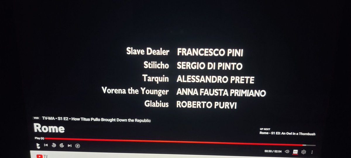 #Rome #HBO #romeking #Tarquin