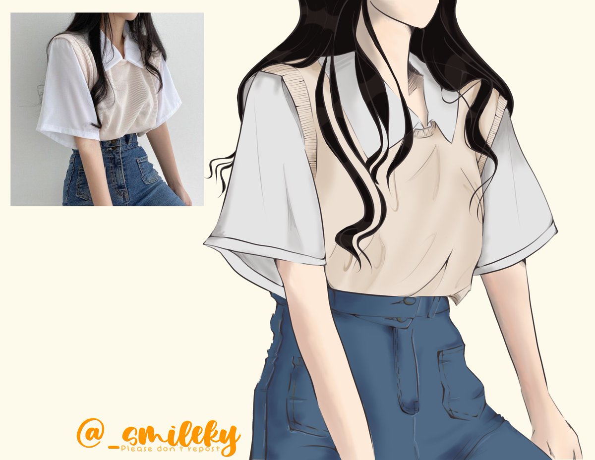_smileky's tweet photo. Clothes study 😍😍😍 https://t.co/PadGTIY6Zr