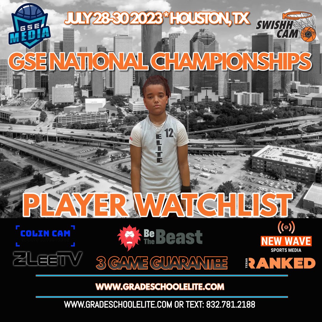 GrdSchoolElite's tweet photo. GSE National Championship Standout Players on the weened in Houston, TX #GSENationals #Basketball #Ballislife https://t.co/kXarcRbZCV