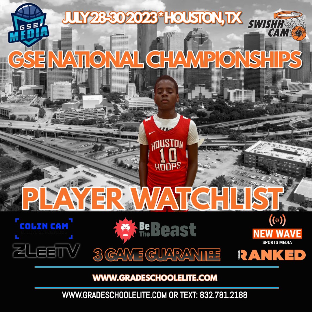 GrdSchoolElite's tweet photo. GSE National Championship Standout Players on the weened in Houston, TX #GSENationals #Basketball #Ballislife https://t.co/kXarcRbZCV