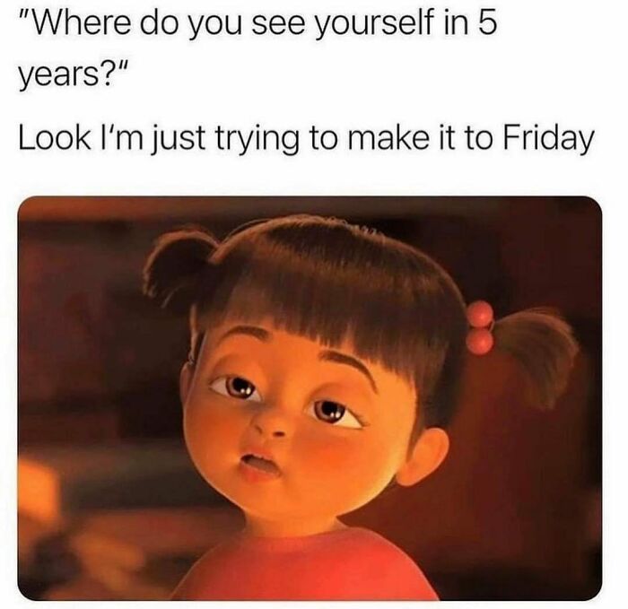 morningdatabrew's tweet photo. Monday motivation. Let's make it to Friday

#corporatehumor #programmerhumor https://t.co/whnZjjMhw1