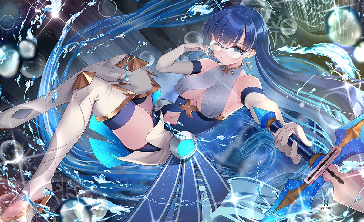 JittWolf's tweet photo. Done by our wonderful team member @Abondz
#眼鏡控 #water #rei #WIXOSSウィクロス
#WIXOSS_DIVAALIVE #レイ #魁令 https://t.co/fyPFIvC3Q5