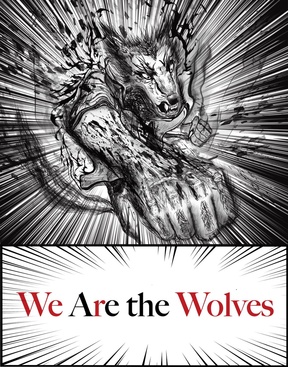 josephchaseart's tweet photo. Page 1 of my manga! WE ARE THE WOLVES
#WATW #watwmanga #manga #newmanga #wolves #anthrowolves #anthro #furryart #furry #mangaart #mangacommunity #mangalover #illustration #Illustrator #illustrationart #blackandwhiteart #wolfart #wolf #art #artist #ArtistOnTwitter #artshare https://t.co/8gJoiKUG7e