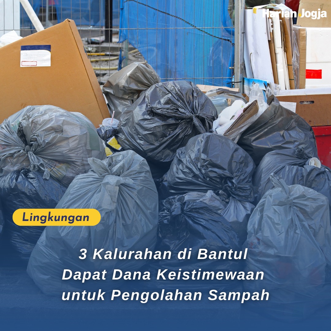 Harian_Jogja's tweet photo. Dinas Lingkungan Hidup (DLH) di Bantul menyatakan anggaran pengelolaan sampah di Bantul tidak hanya melalui APBD, namun juga dana keistimewaan (Danais). https://t.co/BEZnnEq4Mz
