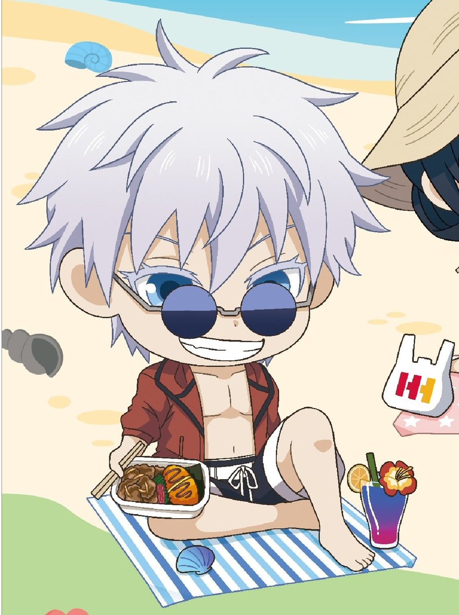 dailygojo_'s tweet photo. his job is beach https://t.co/RbL5VHGa2G