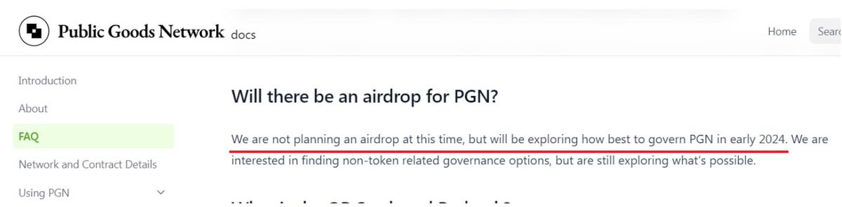 Public Goods Network - PGN Mainnet Potential Airdrop🪂 PGN (Public Goods ...
