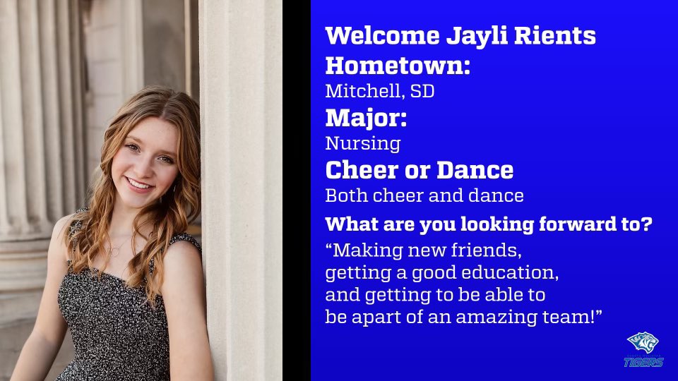 DWTigerCheer's tweet photo. Time for bios for our incoming freshman…
T-2 weeks until move-in!! 💙 https://t.co/zAwBW4uz2N