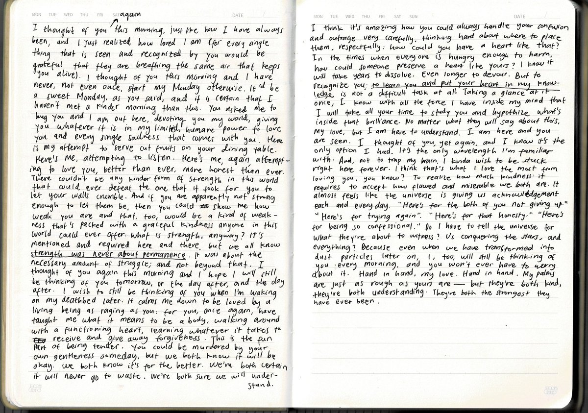raging morning confession