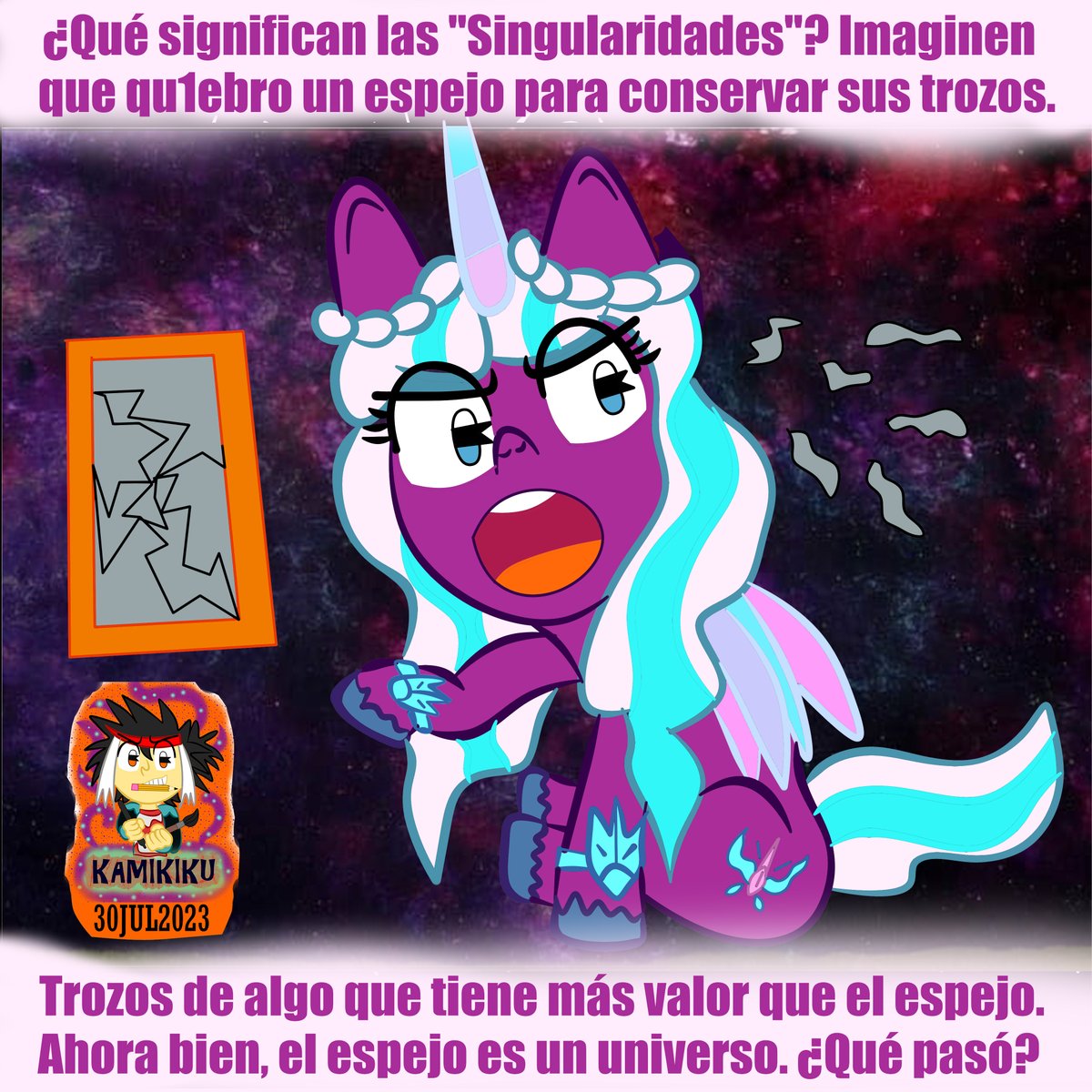 DrawingKamikiku's tweet photo. Página 442 de MY LITTLE COMIC EG LEGEND OF EVERFREE
#MyLittlePony #EquestriaGirls #Dibujo #DigitalArt #Dibujo #EGLegendofEverfree #MyLittleComic #OC #WallflowerBlushEG #OpalineArcana https://t.co/pJMwlH467D