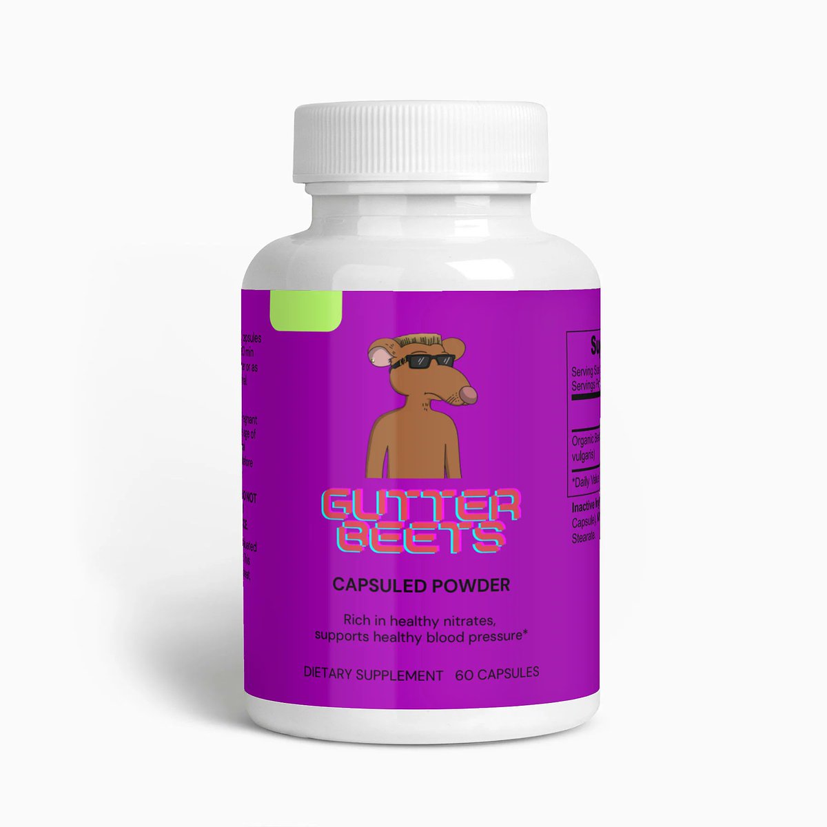 Gutter Beets! Gang Gang! 💯

Naturally abundant in organic nitrates, beetroot (Beta Vulgaris) can promote nitric oxide generation, lower blood pressure, increase oxygen delivery to active muscles, and improve athletic performance.

<a href="/GutterCatGang/">Gutter Cat Gang</a> 

mattilac.myshopify.com/products/beetr…