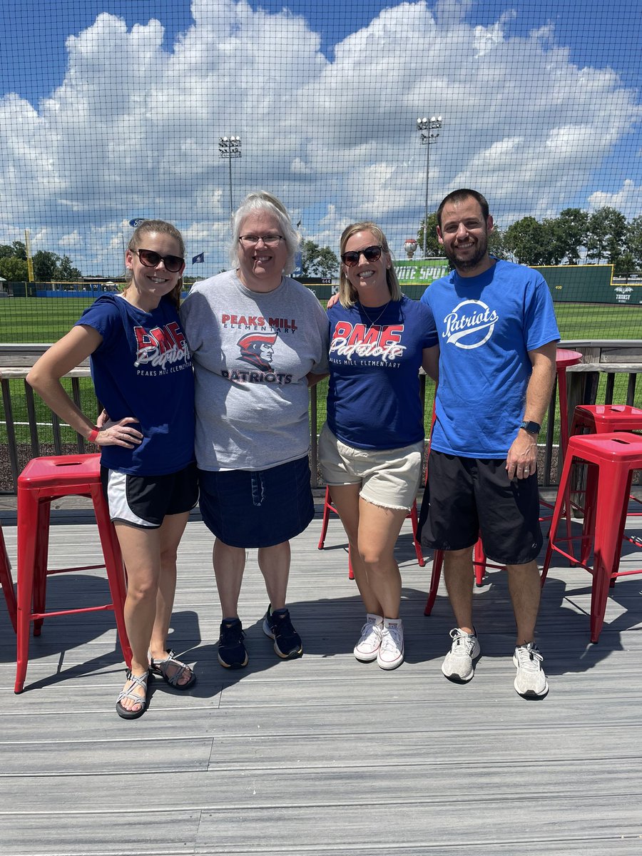 Found some Patriots enjoying the <a href="/OneTeamFCS/">Franklin County Schools</a> Staff Appreciation Picnic at the CounterClocks game! This is going to be a great year 23-24!
#every1