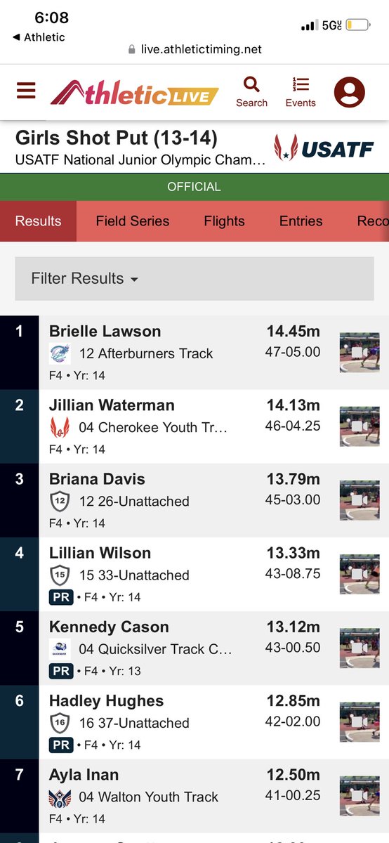 Jillian Waterman 2028 tweet media