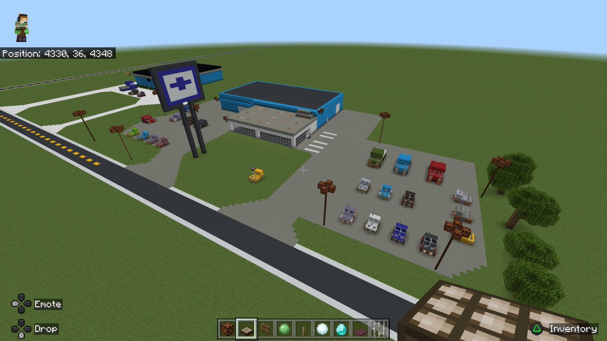 Sammystarfire81's tweet photo. #PS5Share, #Minecraft new auto sales build day time pic Pixelvania galaxy #wildupdate #Minecraftwildupdate #Minecraftbuilds #pixelart #trailsandtales #trail&tales #MinecraftBedrock https://t.co/XvGceb1ako
