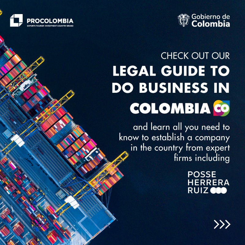 PROCOLOMBIACO's tweet photo. 🇨🇴 #InvestInColombia | This ambitious project was crafted alongside leading Colombian firms, such as @PHRLegal which consulted and helped draft chapters 5 and 6.​

Read our #LegalGuide2023 to Do Business in Colombia and stablish your company in #Colombia.