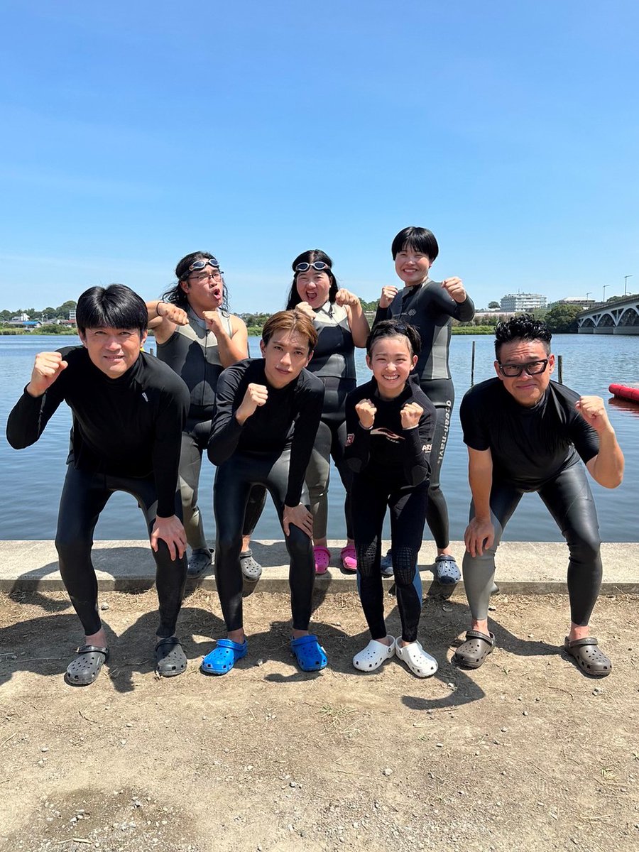 oricon's tweet photo. なにわ男子・高橋恭平『#24時間テレビ』
「#イッテQ！遠泳部」に特別入部❗

琵琶湖を6時間でリレー横断【大会ルール】
https://t.co/fIdvCcoXwj

🏊メンバー
内村光良、宮川大輔、ロッチ中岡、みやぞん、ガンバレルーヤ／村山輝星、藤井貴彦アナ、高橋恭平

#なにわ男子 #高橋恭平 #24時間テレビ46 https://t.co/9NxkxkJZHu