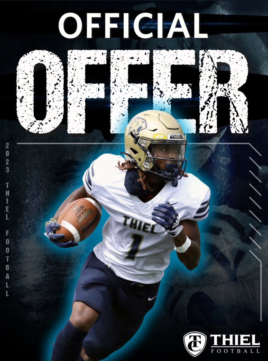 Knox Walls (@knoxwalls1) on Twitter photo After a great talk with <a href="/DJKoulianos_/">DJK</a>, I am blessed to receive my first official offer to play football @Thiel_Football!!
<a href="/RecruitGeorgia/">Recruit Georgia</a> <a href="/CFCASports/">Lancer Athletics</a> After a great talk with <a href="/DJKoulianos_/">DJK</a>, I am blessed to receive my first official offer to play football @Thiel_Football!!
<a href="/RecruitGeorgia/">Recruit Georgia</a> <a href="/CFCASports/">Lancer Athletics</a>