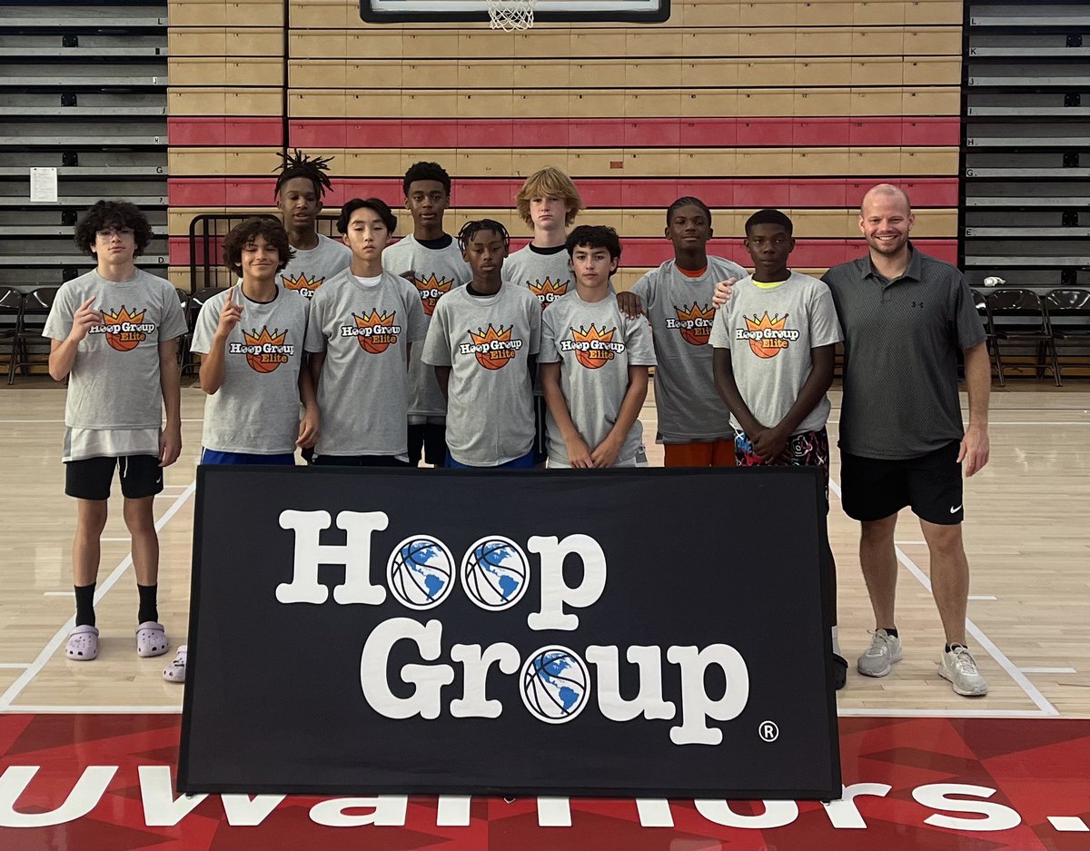 reavesportsllc's tweet photo. Very competitive basketball this weekend at the @TheHoopGroup Next Gen All American Camp. 2028 @JahmezReaves team won the Championship, he was named rising 8th grade Camp MVP, and he was a All Star Selection. Thank you to Hoop Group for hosting a great event. @PrimetimeBall_ https://t.co/tUXVUgQFEo