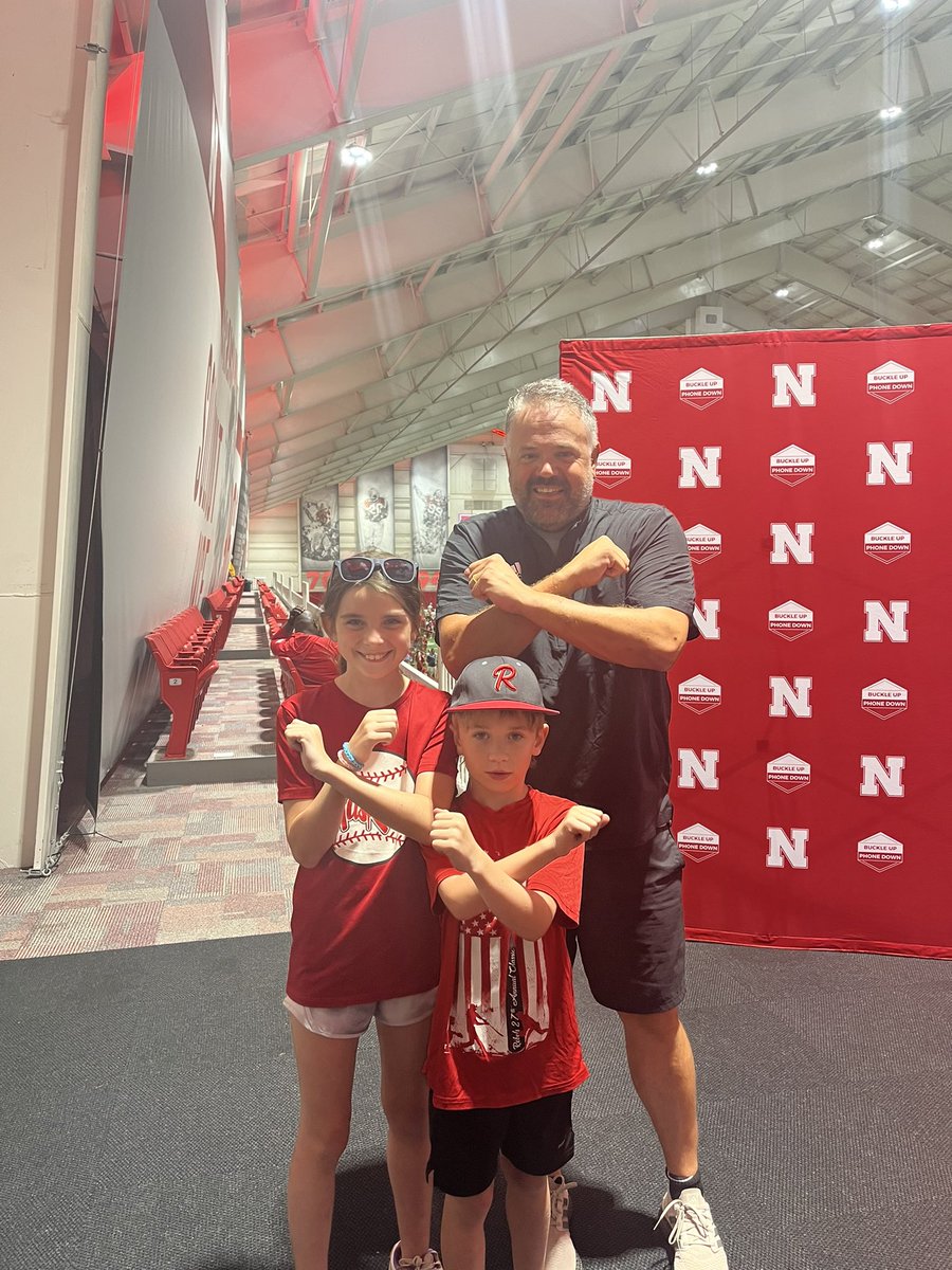 Coach_Taylor45's tweet photo. Grayson casually walks in Memorial Stadium and says- “ I’m gonna play here some day”
🏈 ⚾️ #CoachBoogs #BiggerThanBaseball #Husker #GBR @HuskerFBNation https://t.co/w3NnKAu4Iq