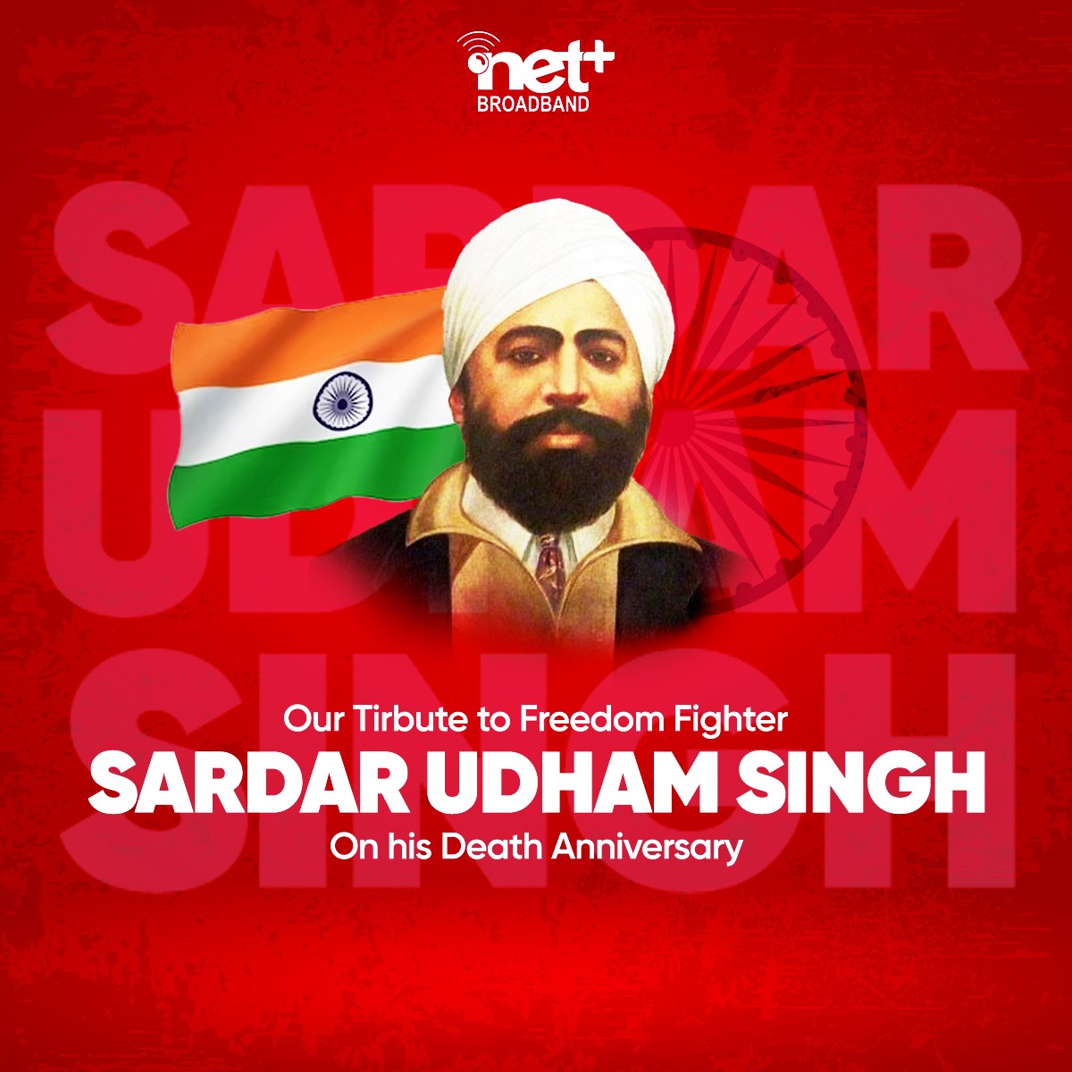 netplusofficial's tweet photo. #TributeToShaheedUdamSingh #FreedomFighter #UdamSinghDeathAnniversary #RememberingOurHeroes #IndianFreedomStruggle #SaluteToUdamSingh #BraveHeart #Martyrdom #ShaheedDiwas #IndiaIndependenceMovement https://t.co/9QwN4Bu9up