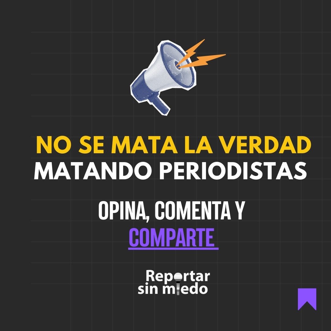 No se mata la verdad matando, hostigando y amenazando periodistas. 

<a href="/KateO_06/">Katito🦋</a> <a href="/Kevin_HN1/">Kevin Contreras</a> <a href="/Amilcarland_/">Amílcar Cárcamo 🏳️‍🌈✨</a> <a href="/helenmonttoya/">Helen Montoya</a> <a href="/stephmondragonn/">Stephanie Mondragón</a> <a href="/duniaorellana/">Dunia Orellana</a> <a href="/dashiell_allen/">Dashiell Allen</a> <a href="/EvaGaleas2/">Eva Galeas</a> <a href="/TelmaQuiroz/">Telma Quiroz</a> <a href="/LeonelaPazFotp/">Leonela Paz</a>