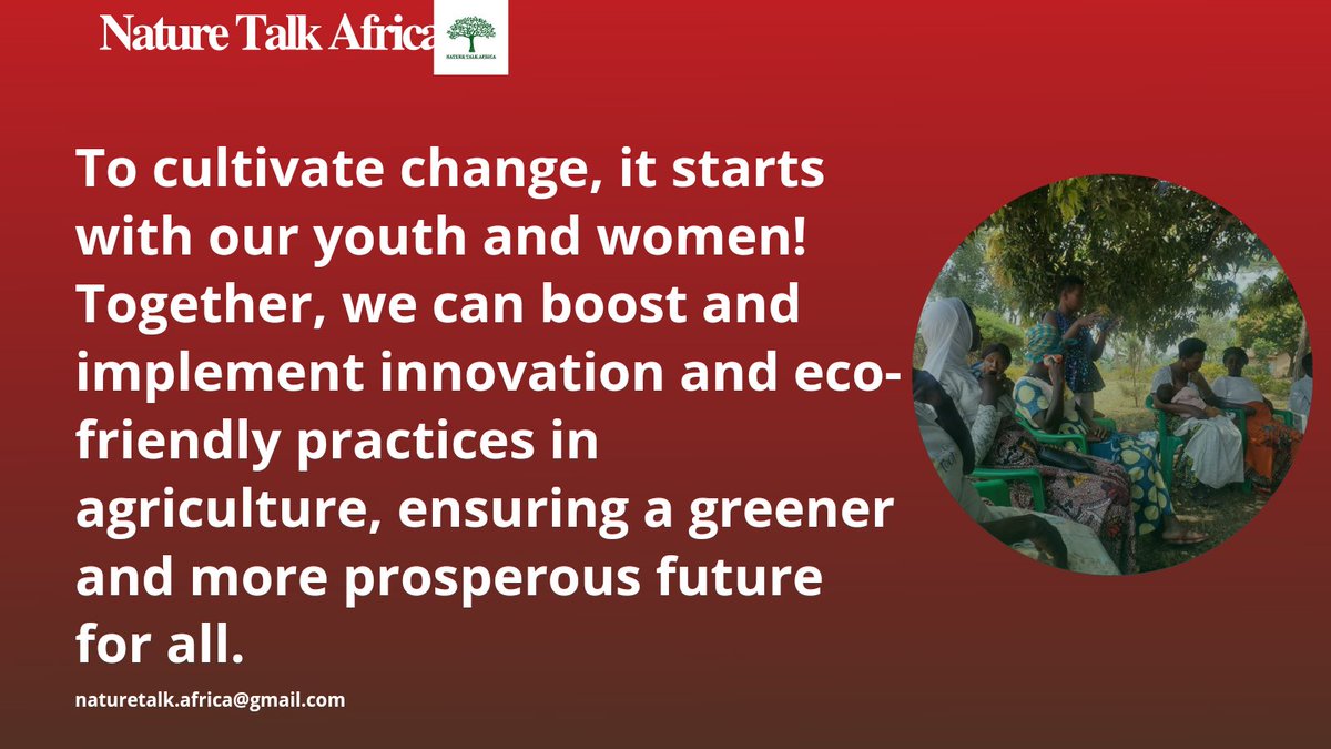 Sustainable agriculture must be our daily practice to ensure, #climatejustice and #foodsecurity #SustainableFarming #YouthPower #WomenInSustainability @GreengrantsFund
@FAO @Greenisamissio1 @GlobalFund @IUCN @theGEF @UNBiodiversity @WBG_Climate @WWFForestCarbon @WWFUganda