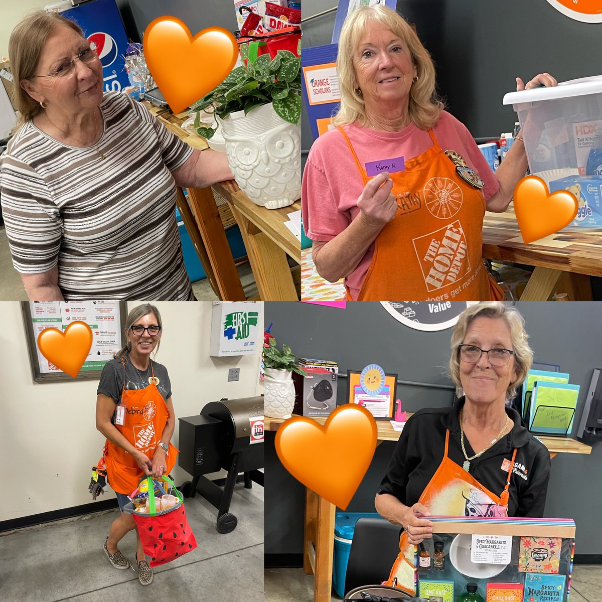 HomeDepot3027's tweet photo. Had a blast at The Lake store #3027 celebrating Front End Recognition. These associates are the awesome sauce when it comes to customer service!🧡🌶️
@QSchmutzler3027 @TimLuca84807119 @ToddDon23393650 @JSiddens3027 https://t.co/MeTLHBt6XT